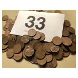 200 LINCOLN WHEAT PENNIES