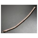 7in. Sterling Silver Bracelet 21.43 Grams