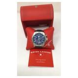 Swiss Legend SL Pilot Watch w/r 330ft. Leather