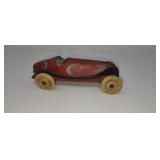 Sun Rubber race car driver missing head.