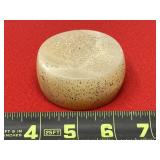 Discoidal Quartzite Round Indian Artifact,