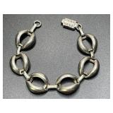 7in. Sterling Silver Bracelet 19.15 Grams