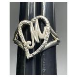 Adjustable Sterling Silver Ring 2.86 Grams