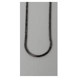 23in. 925 Sterling Silver Necklace 5.38 Grams