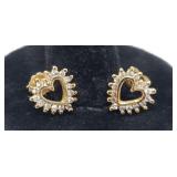 14k. Yellow Gold & Diamond Accents 2.16 Grams