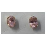 14k. Yellow Gold Earrings .89 Grams