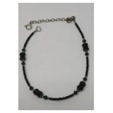 8in. 925 Sterling Silver & Beads Bracelet 5.45