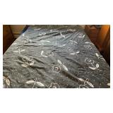 Gray and White Twin Comforter