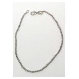 9.5in. .999 Silver Bracelet 3.89 Grams