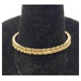 Sz.10.5 10k. Yellow Gold Ring 1.13 Grams
