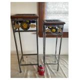 Metal/ Wood Plant Stands