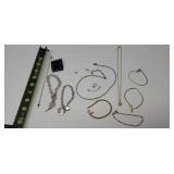 Jewelry including 925 Sterling & 14k. GF