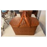 Red Man Vintage Picnic Basket