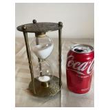 Brass Hour Glass Sand Timer