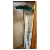 Carpet Rack, Curtain Rods and Blinds