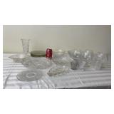 Clear Glass and Cut Glass