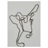 20in. 925 Sterling Silver Necklace 2.73 Grams