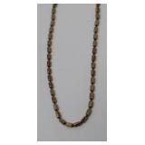 15in. 14k. Gold Italy Necklace 1.42 Grams