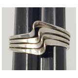 Adjustable 925 Sterling Silver Ring 1.33 Grams