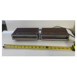 Spartus Clock/Radios  Tested Both Work