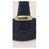 Sz.8 14k.Yellow Gold Ring 6.88 Grams