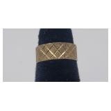 Adjustable 14k. Yellow Gold Hana Ring .90 Grams