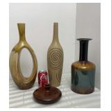 Decorative Vases x 4