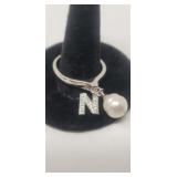 Sz.10 925 Sterling Silver 6.37 Grams