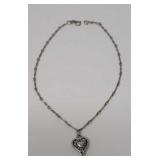 10in. Sterling Silver Bracelet 3.18 Grams