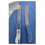 Machetes x 2