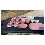 Vintage Gorgeous Set , Melmac Beverly by Prolon,