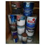 Contents in Cabinets Paint and more