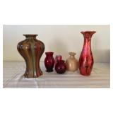 Vases, One with Number on Bottom