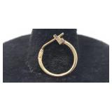 14k. Gold Earring .19 Grams