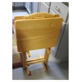 2 TV Trays & Stand