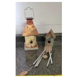 Bird House Wind Chime, Decor