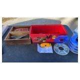 Plastic Tool Box , Stud Finder, Plastic Storage