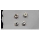 10k. Yellow Gold Earrings .79 Grams