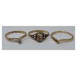 Sz.10.5 14k. GF Rings