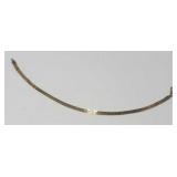 Sz.7.5 14k Yellow Gold Italy Bracelet 1.73 Grams