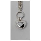 16in. 925 Sterling Silver Necklace 6.09 Grams