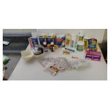 Bandaid, Blood Pressure Cuff,  Aspercreme,
