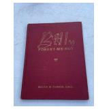 Vintage Billy Forget Me Not Book