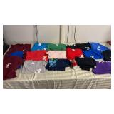 YMCA Long and Short Tees, Sm , Med