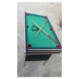 MCM Mini Pool Table 41 L 22 W 28 H, need balls