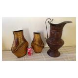 Metal Decorative Vases
