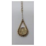 18in. 14k.g.f. Necklace