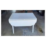 Drop Leaf Table 36 L x 21 W x 19 H inches , legs