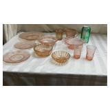 Pink Depression Glass
