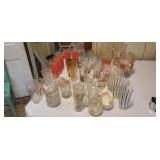 Retro Glasses & Pitchers